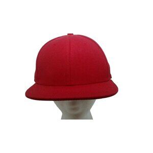 Otto wool blend twill square flat visor  6 Panel Pro Style Hat